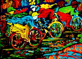 The Cyclists, Uwechia 1975.