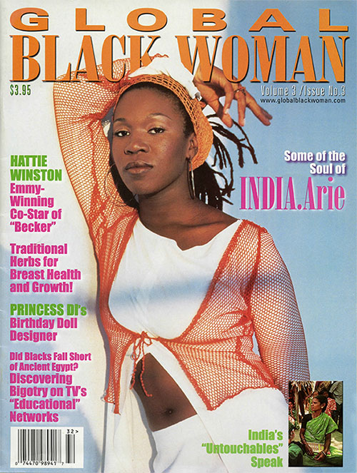 Global Black Woman Magazine: Volume 3 / Issue No. 3 2001 with India Arie